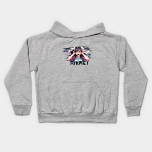 Don't make me pause my Anime! Kids Hoodie